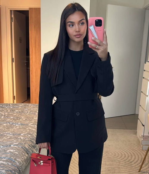 Blazer Shape à ceinture