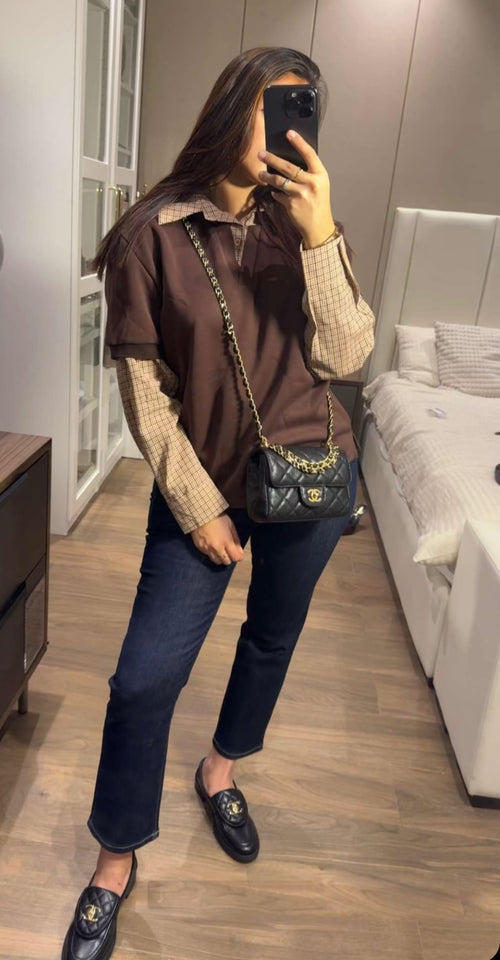 Pull-Chemise « Boyfriend »