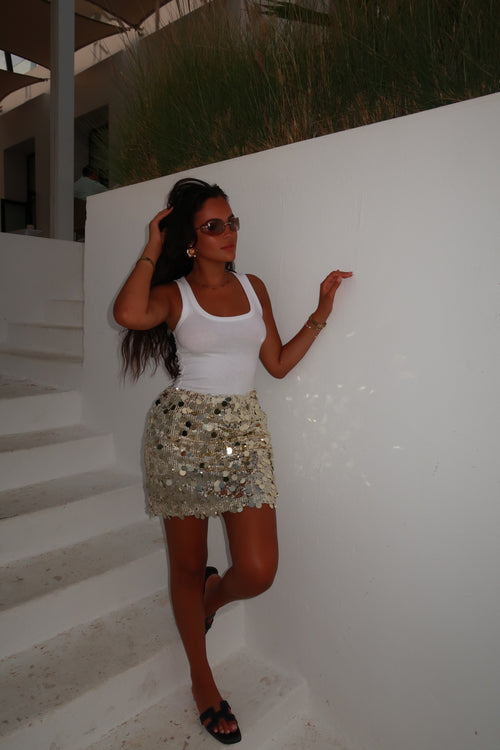 Jupe Glow Gold