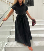 Jupe bouffante en popeline