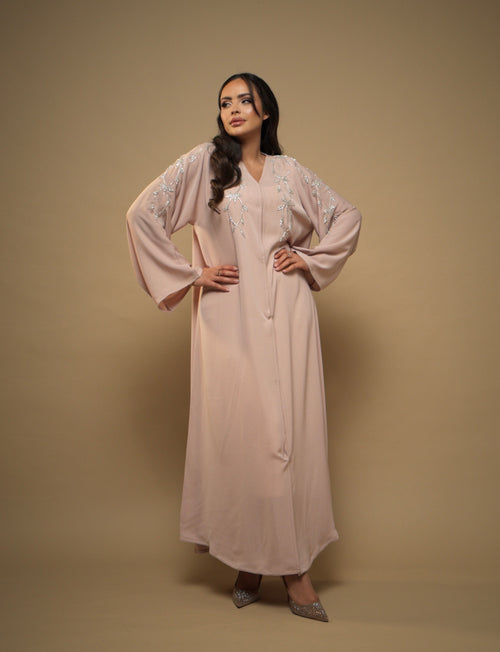 Abaya Rose Cristal