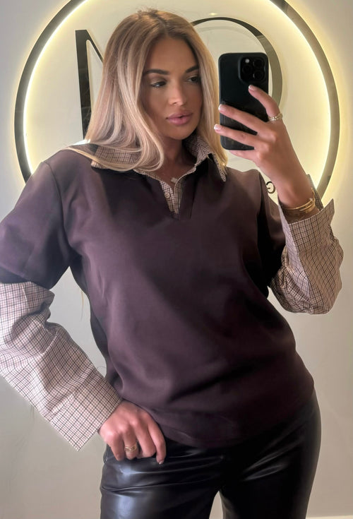 Pull-Chemise « Boyfriend »