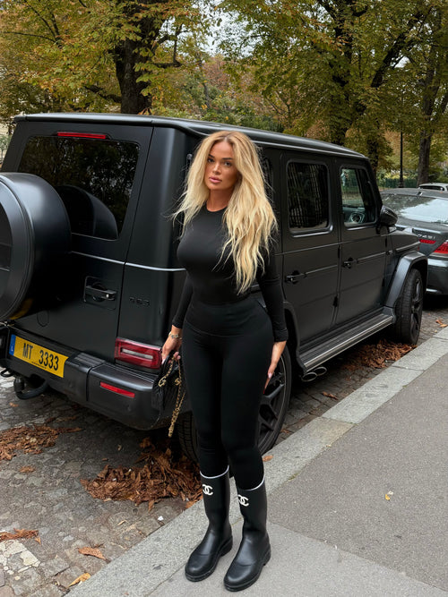 Ensemble Body et legging sculptant