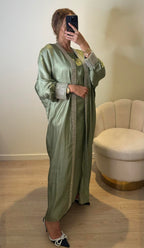 Abaya Princess verte