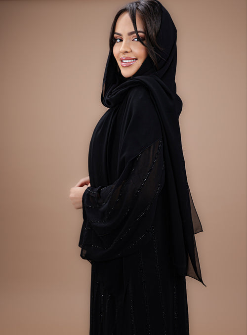 Abaya Dubai Crystal (3 pieces)