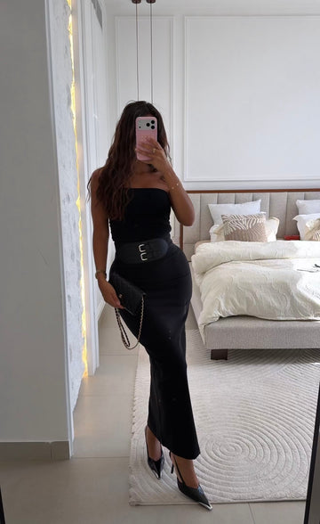Jupe moulante ceinturée WAISTED COLLECTION