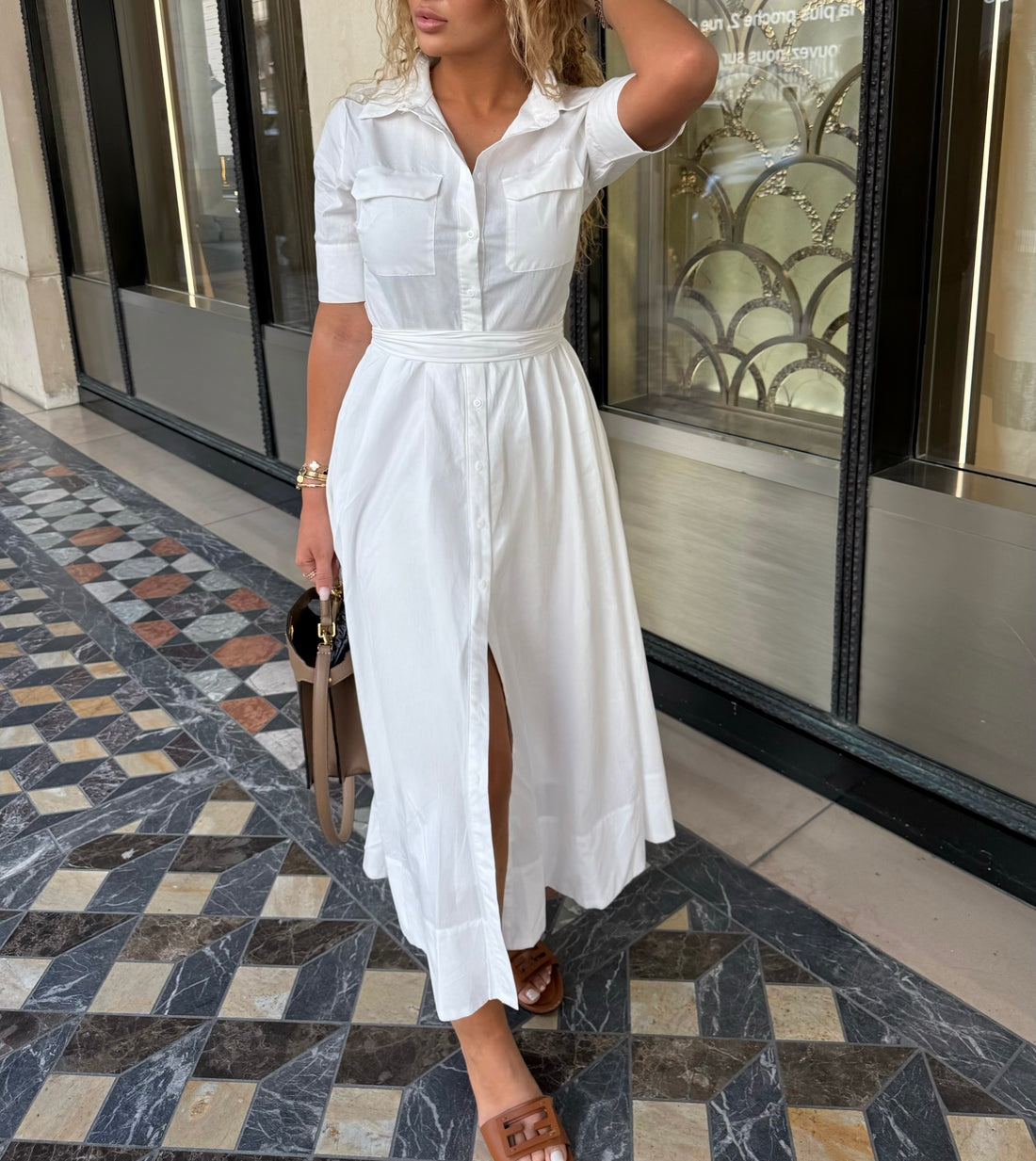 Robe Chemise blanche