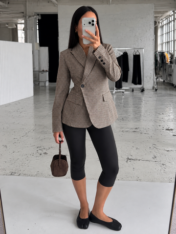 Blazer Héritage marron