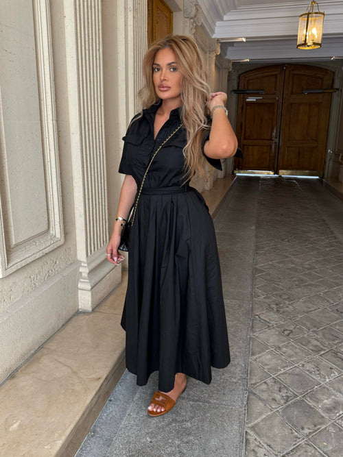 Robe-Chemise noire