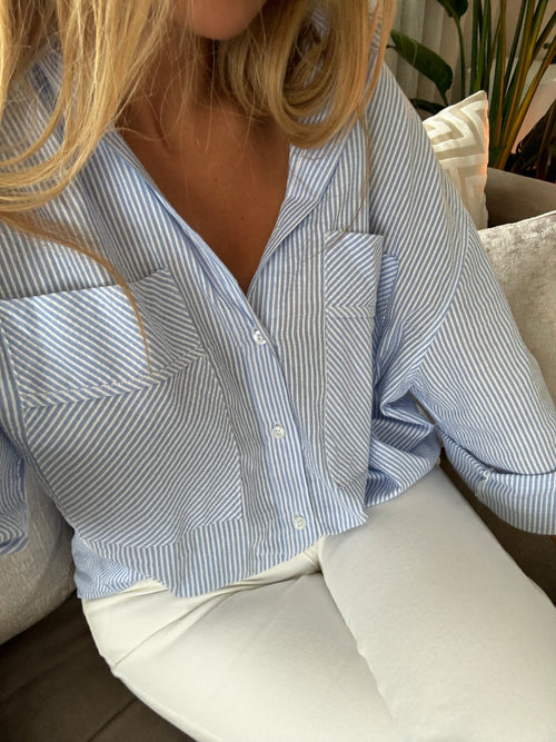 Chemise oversize en coton