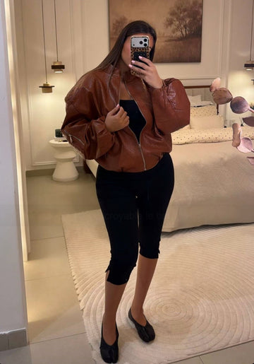 Bomber Weave Cognac