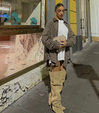 Chemise Western Taupe