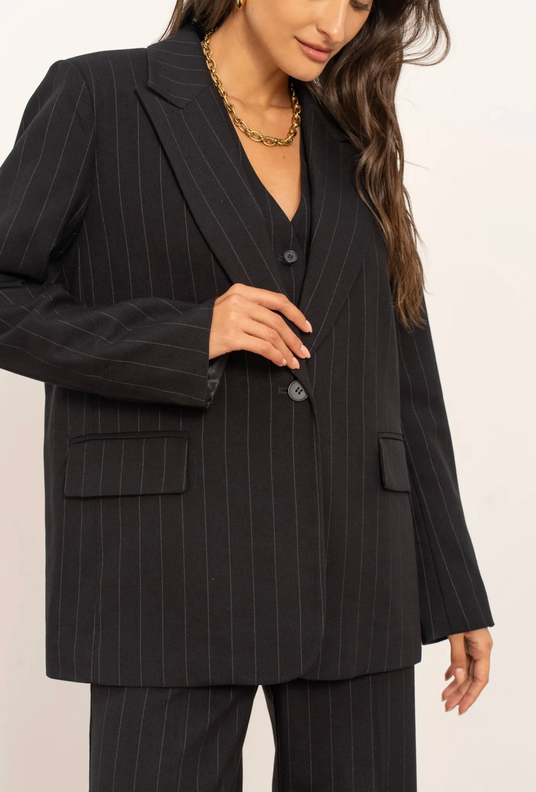 Blazer Stripe noir