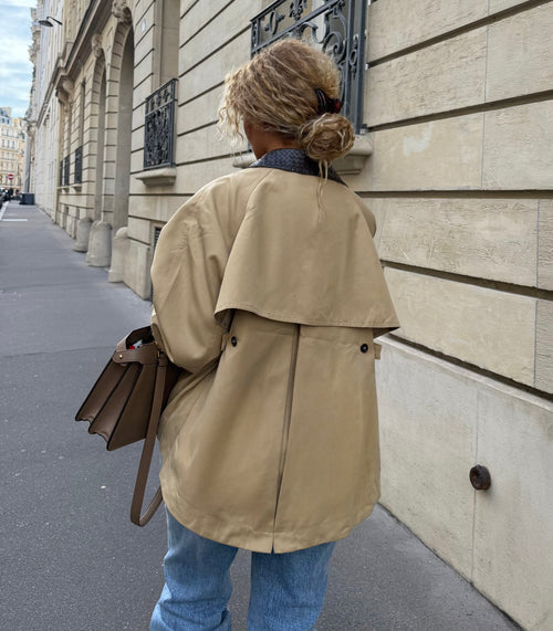 Trench Tessura Camel