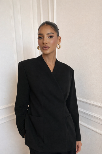 Blazer Enveloppe noir