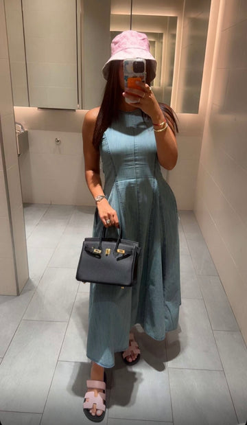 Robe en Denim