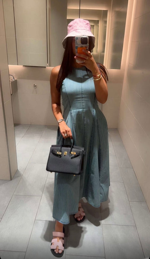 Robe en Denim