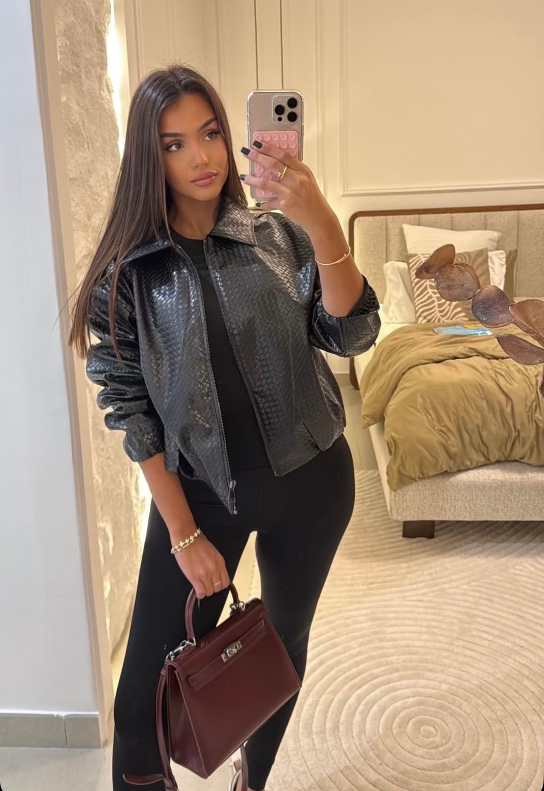 Bombers Tessura noir