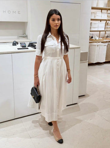 Robe Chemise blanche