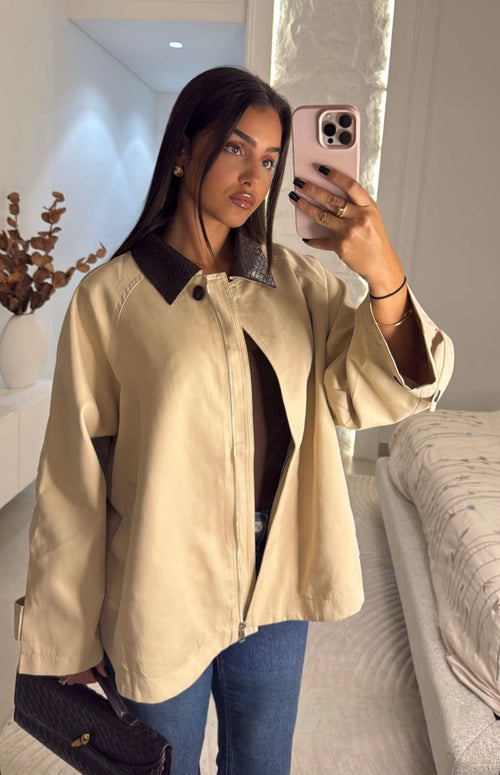 Trench Tessura crème
