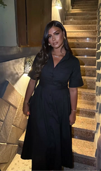 Robe-Chemise noire