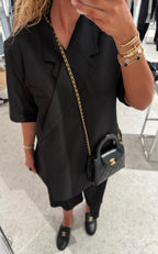 Blazer T-shirt noir