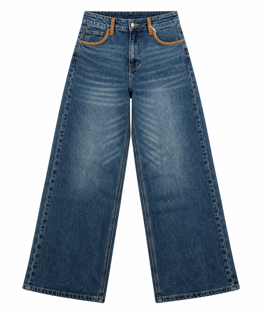 Jean Suede bleu foncé