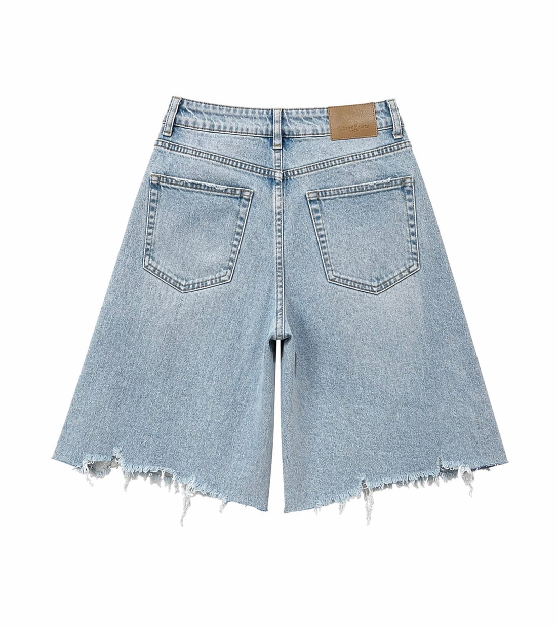 Bermuda en jean cropped