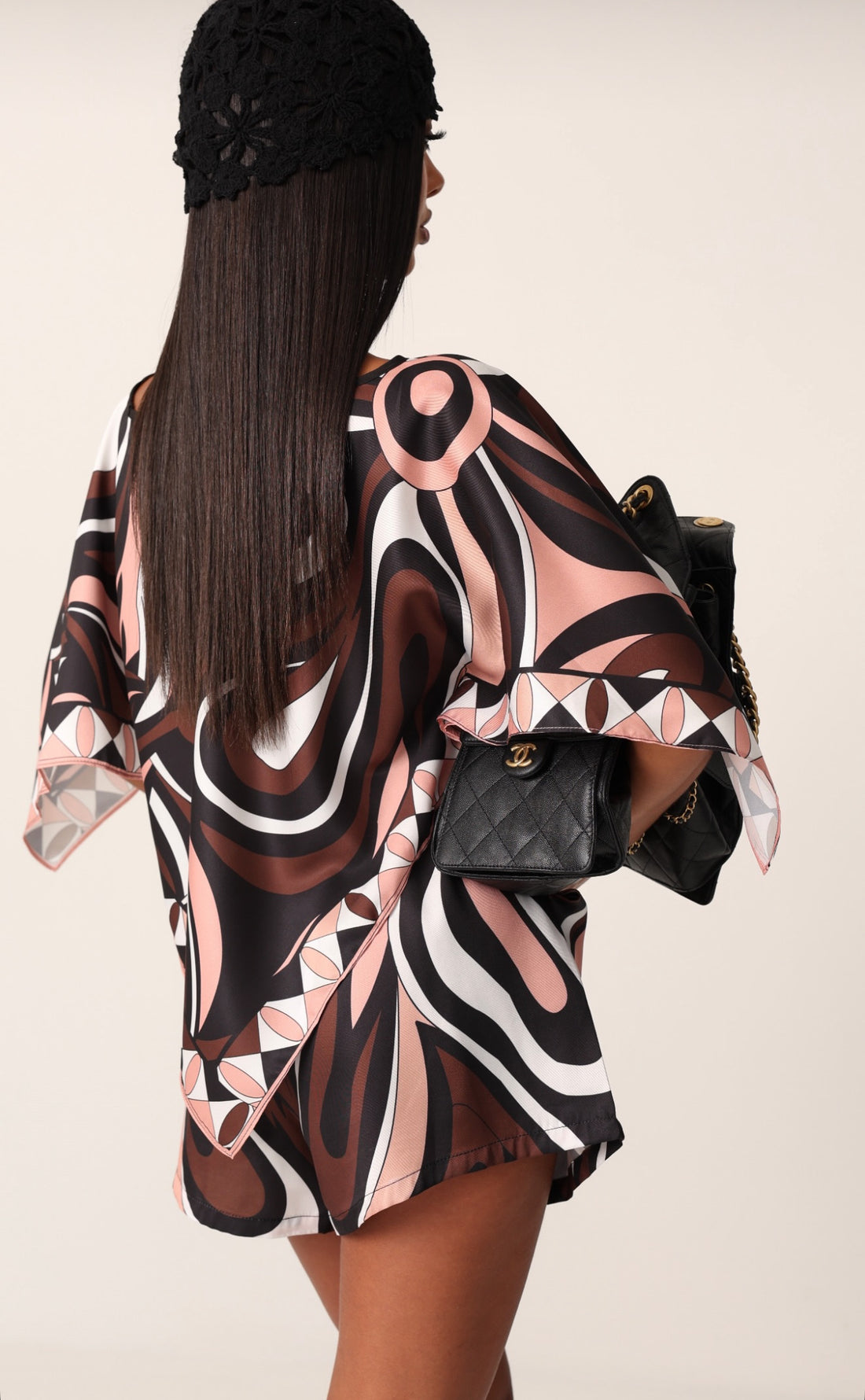 Ensemble Palm marron