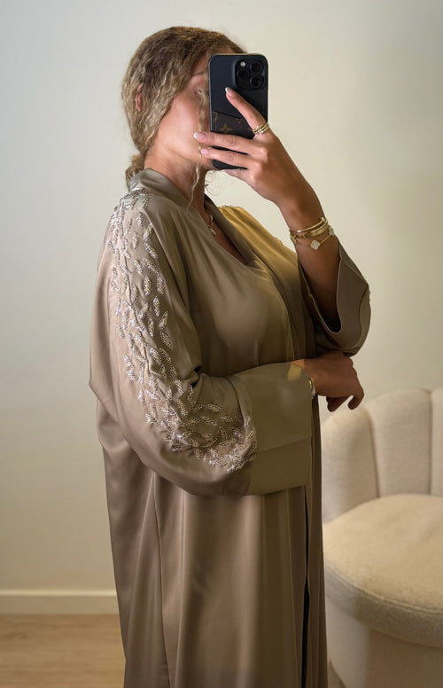 Abaya Golden Glam Bronze