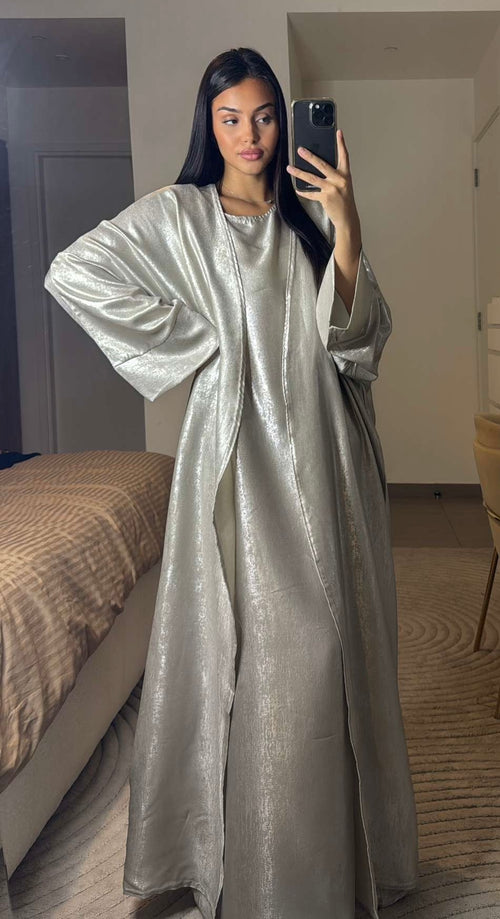 Abaya GoldenAura (2 pièces)