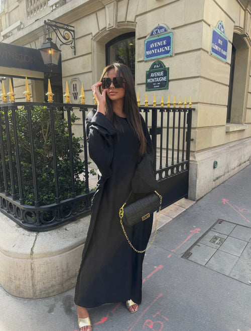 Abaya Black Fluidity